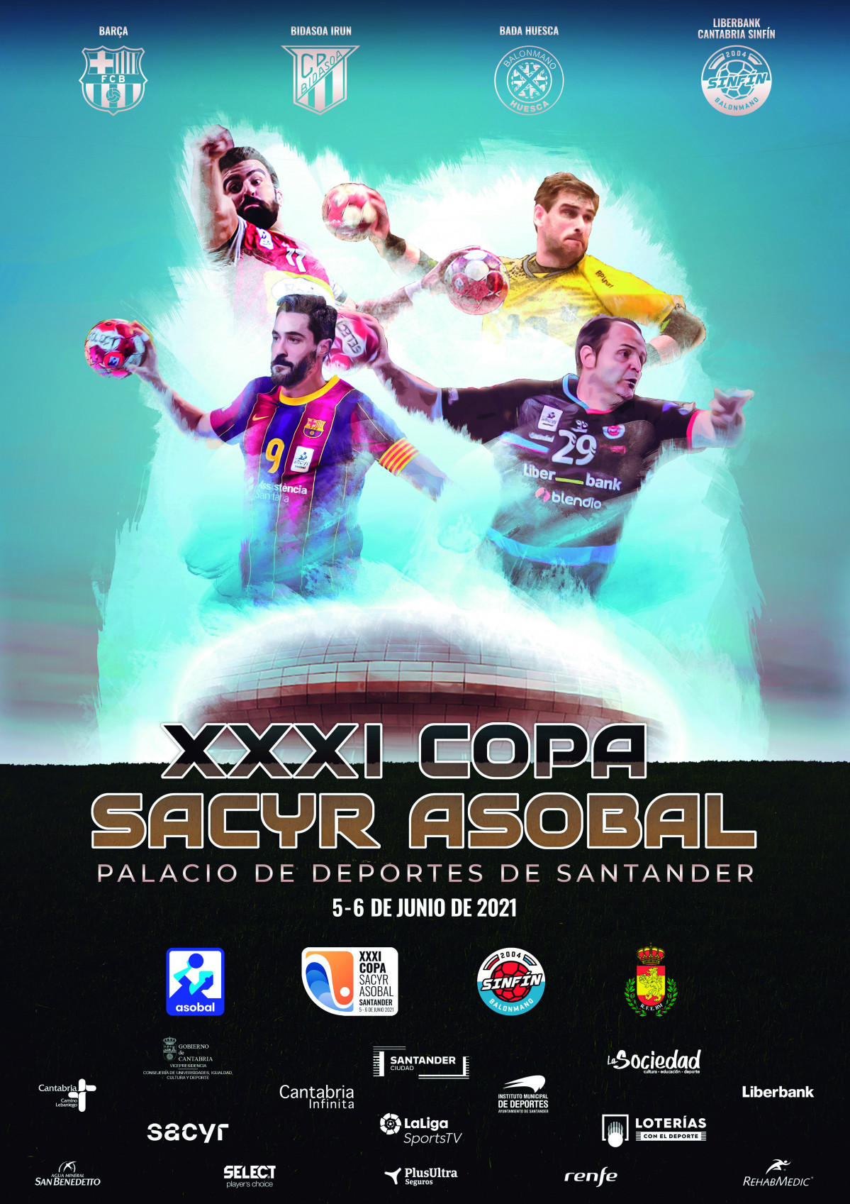 A3 Copa Asobal Poster