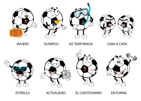 Peloteros emoticonos 1