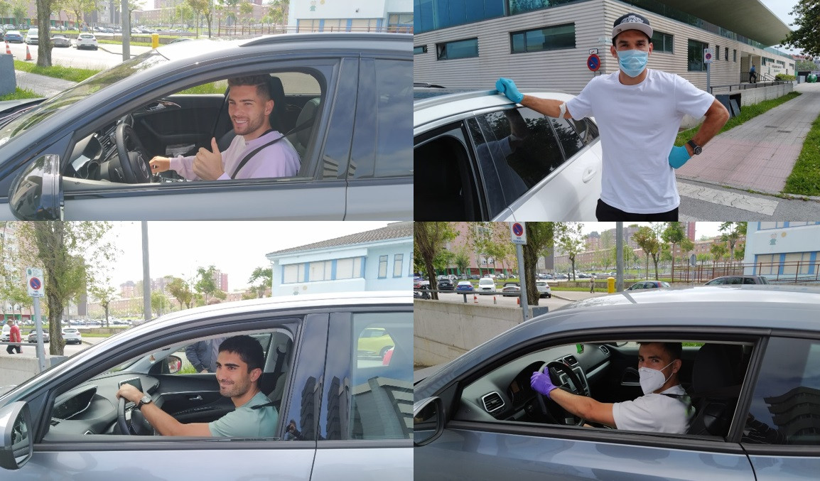 Jugadores del racing test