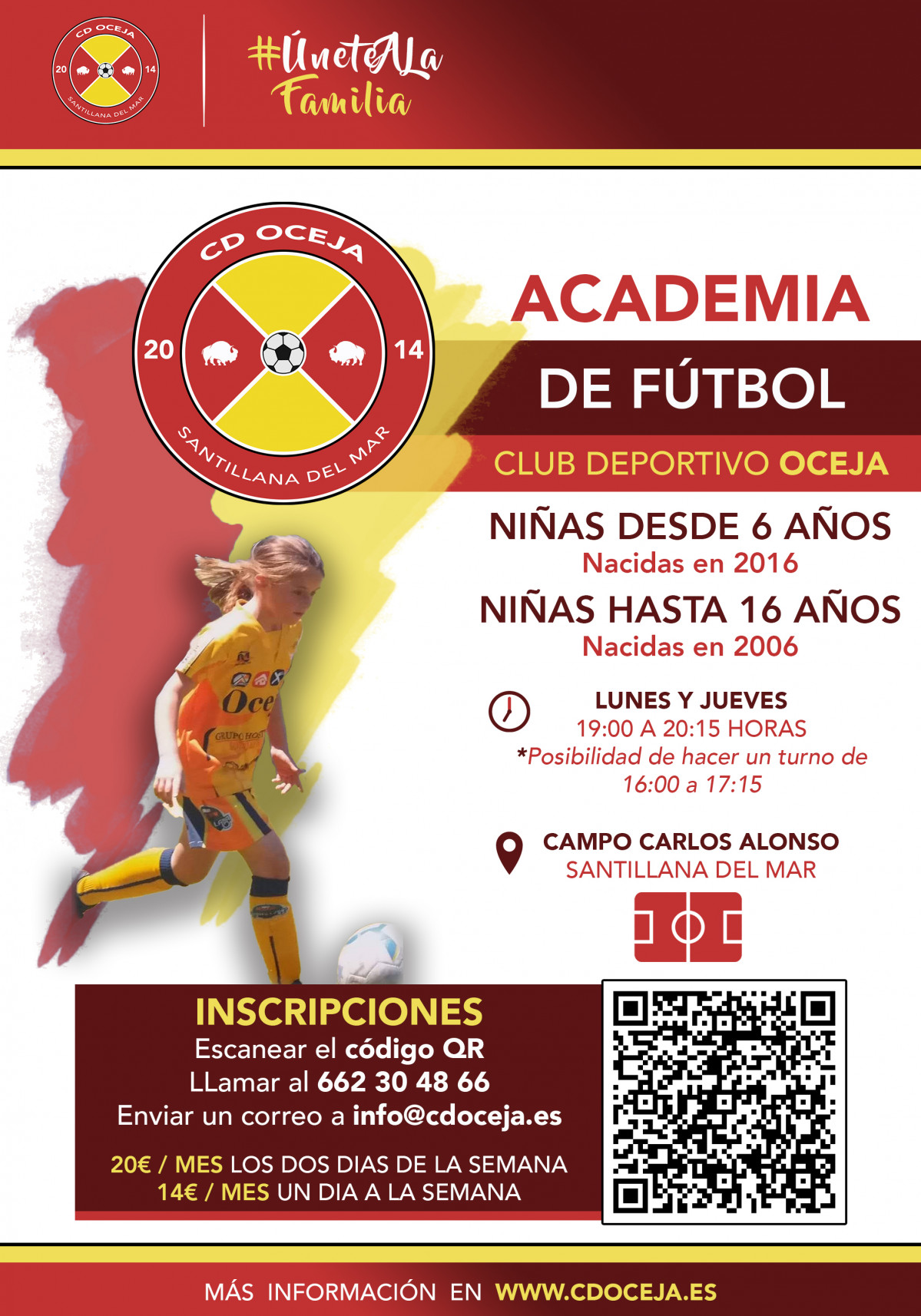 Cartel Academia CD Oceja