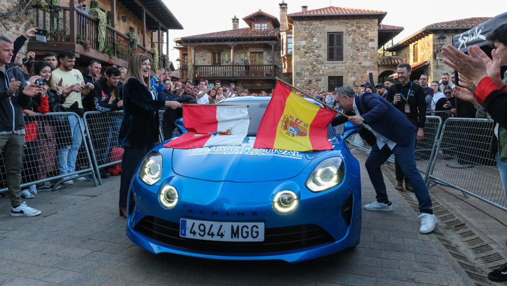  Ceremonia de salida del Rallye Festival Hoznayo 