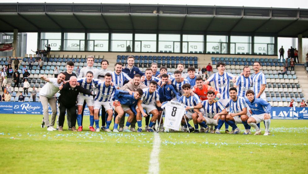El equipo tras la gran victoria