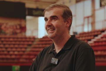 David Mangas, director deportivo de Grupo Alega Cantabria.